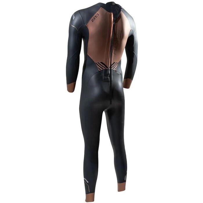 2024 ZONE3 Hombres Thermal Agile Neopreno WS22MTAG101 - Black / Gold